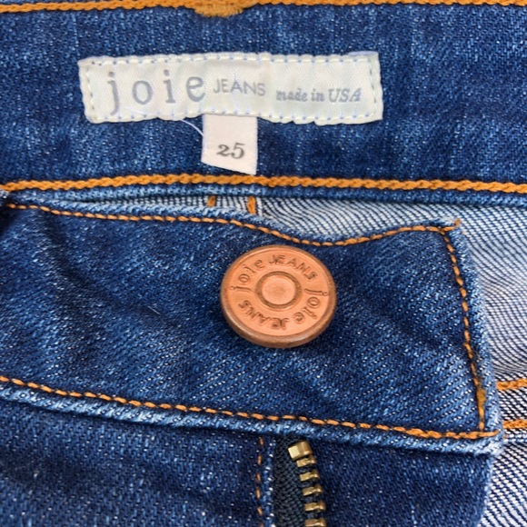 Joie Midrise Rolled Skinny Jeans in Hana - Picture 7 of 8